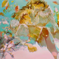 This is a pixiv picture whose title is Floral.