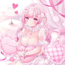 This is a pixiv picture whose title is 🍑.