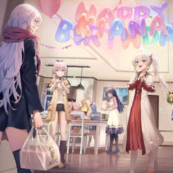 This is a pixiv picture whose title is 遅くなったけどキアナの誕生日 commission.