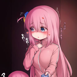This is a pixiv picture whose title is ぼっちちゃん.