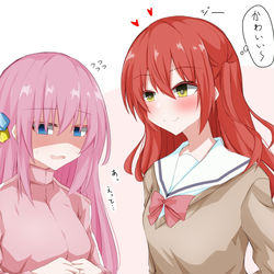 This is a pixiv picture whose title is ぼざろ1.