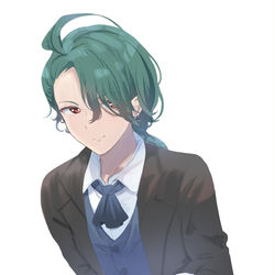 This is a pixiv picture whose title is チリちゃん執事にあう.