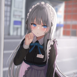 This is a pixiv picture whose title is あ、あの、今お時間よろしいですか？.
