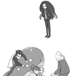 This is a pixiv picture whose title is ゆるふわパルデア四天王.