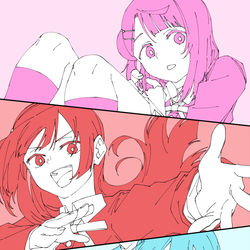 This is a pixiv picture whose title is 虹ヶ咲のラクガキ(ユニットごと).