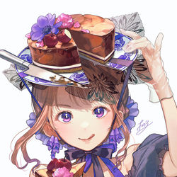This is a pixiv picture whose title is 毒をくらわば皿まで.