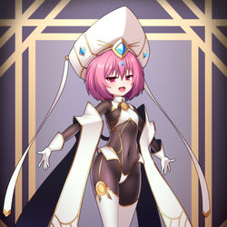 This is a pixiv picture whose title is 【PFSOZ】細波の聖歌 ユイエ【エイリル教団】.
