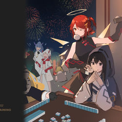 This is a pixiv picture whose title is 能天使生日还有16日/.