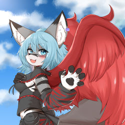 This is a pixiv picture whose title is skeb絵まとめ.