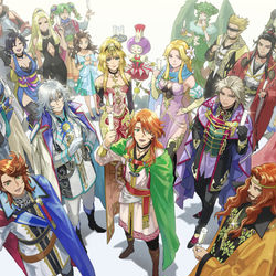 This is a pixiv picture whose title is ロマサガ2の日.