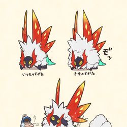 This is a pixiv picture whose title is チヲハウハネ落書き.