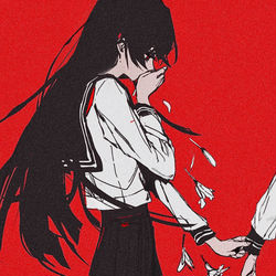 This is a pixiv picture whose title is 百合.