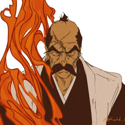 This is a pixiv picture whose title is 初代護廷十三隊.