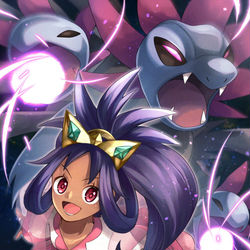 This is a pixiv picture whose title is アイリス.