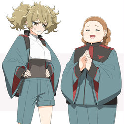 This is a pixiv picture whose title is ライバル視.
