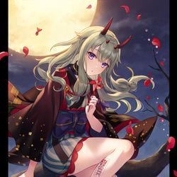 This is a pixiv picture whose title is 妖椿鬼.