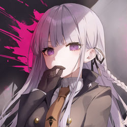 This is a pixiv picture whose title is 霧切.