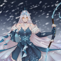 This is a pixiv picture whose title is winter light.