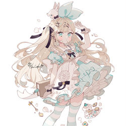 This is a pixiv picture whose title is Alice.