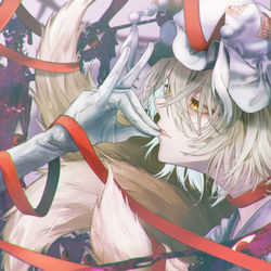 This is a pixiv picture whose title is 藍様.
