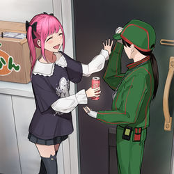 This is a pixiv picture whose title is お仕事頑張ってください！.