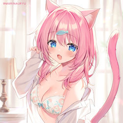 This is a pixiv picture whose title is 「おはよ〜〜…」.