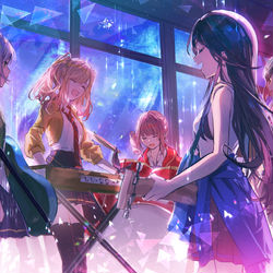 This is a pixiv picture whose title is ☆.