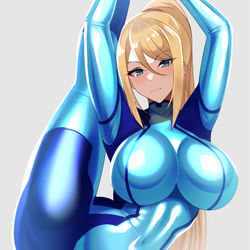 This is a pixiv picture whose title is Zerosuit samus.