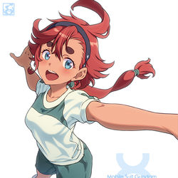 This is a pixiv picture whose title is 飛べる！踊れる！エアリアルゥ！.