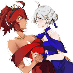 This is a pixiv picture whose title is ミオリネとスレッタ3.