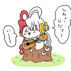 This is a pixiv picture whose title is ひとりごつウタ.
