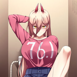 This is a pixiv picture whose title is Power.