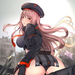 This is a pixiv picture whose title is NIKKE ラピちゃん😊.