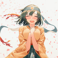 This is a pixiv picture whose title is 「うん…好きだなぁ、その笑顔…」.
