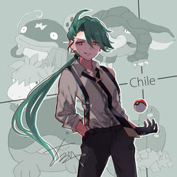 This is a pixiv picture whose title is チリちゃんと手持ち.