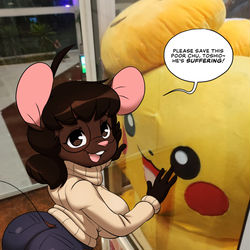 This is a pixiv picture whose title is Save the Chu.