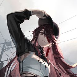 This is a pixiv picture whose title is Beidou.