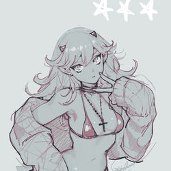 This is a pixiv picture whose title is 無題.