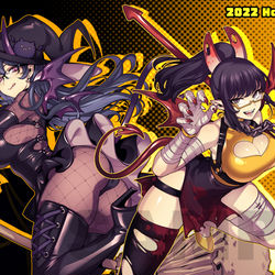 This is a pixiv picture whose title is 懶妹×觀月墨水.
