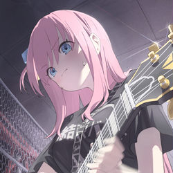 This is a pixiv picture whose title is ひとり.