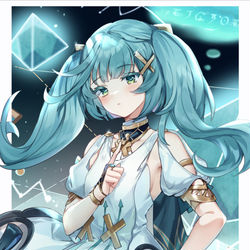 This is a pixiv picture whose title is 珐露珊.