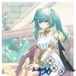 This is a pixiv picture whose title is 珐露珊.