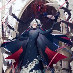 This is a pixiv picture whose title is 花蘇芳の男.