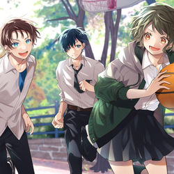 This is a pixiv picture whose title is 世界一の友人だったあなたへ.