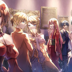This is a pixiv picture whose title is プロセカ×悪ノ大罪シリーズコラボ.