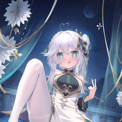 This is a pixiv picture whose title is nahida.