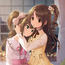 This is a pixiv picture whose title is 着せ替えゲーム.