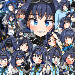 This is a pixiv picture whose title is every kronii.