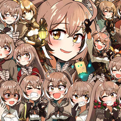 This is a pixiv picture whose title is every mumei.