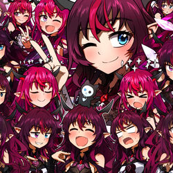 This is a pixiv picture whose title is every irys.